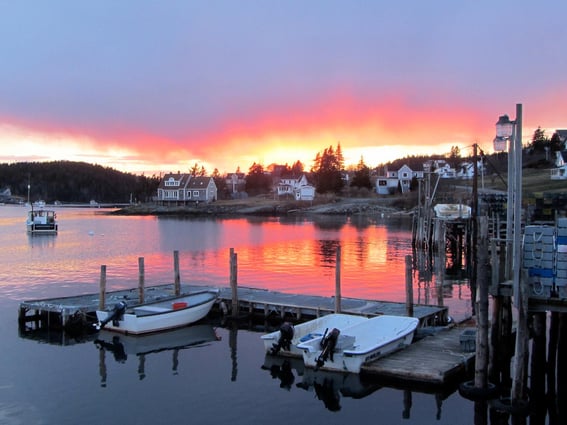 off the grid sailing spots in Maine